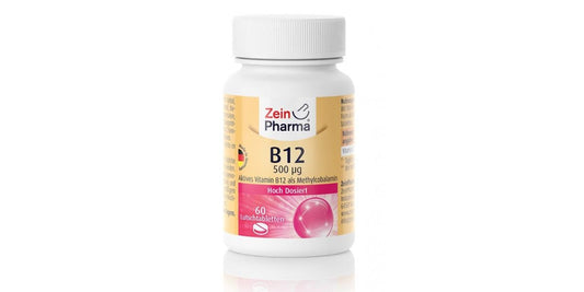 Zein Pharma Vitamin B12, 500mcg - 60 lozenges