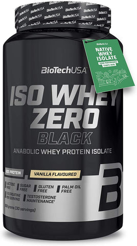 BioTechUSA Iso Whey Zero Black, Vanilla - 908g