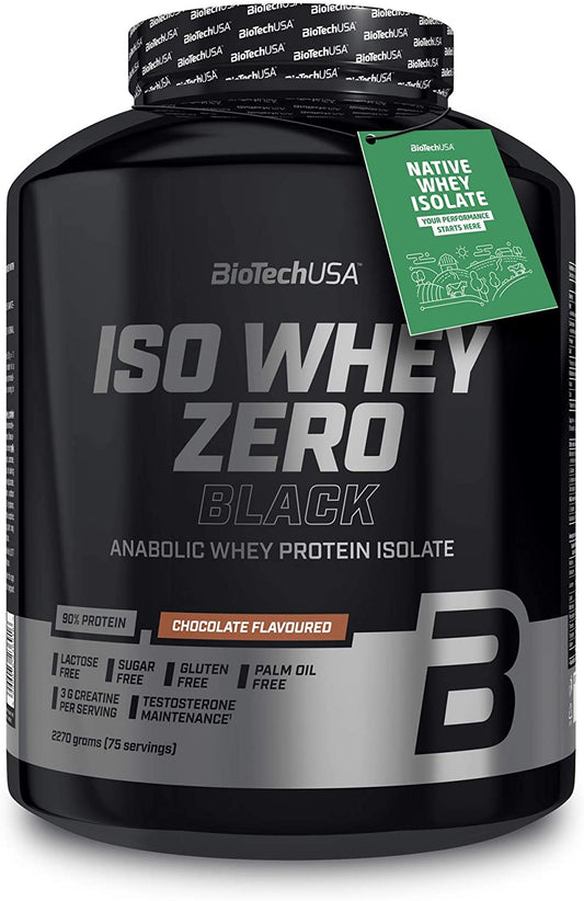 BioTechUSA Iso Whey Zero Black, Chocolate - 2270g