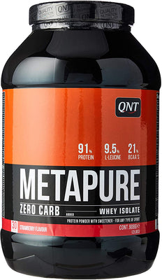 QNT Metapure Zero Carb, Strawberry - 908g