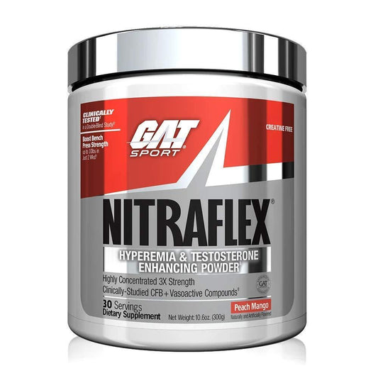 GAT Nitraflex, Peach Mango - 300g