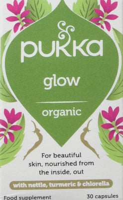 Pukka Herbs Cleansing - Glow (Incl Turmeric, Neem & Burdock) 30 Caps
