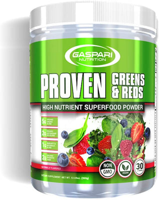 Gaspari Nutrition Proven Greens & Reds, Natural - 360g