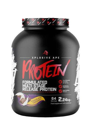 Xplosive Ape Protein, Chocolate Caramel - 2240g