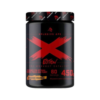 Xplosive Ape X Edition Pre-Workout Catalyst, Orange Mango - 450g