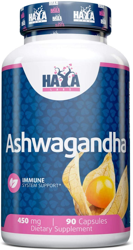 Haya Labs Ashwagandha, 450mg - 90 caps