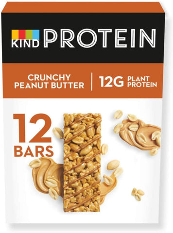 Kind Snacks Protein Bar, Crunchy Peanut Butter - 12 x 50g