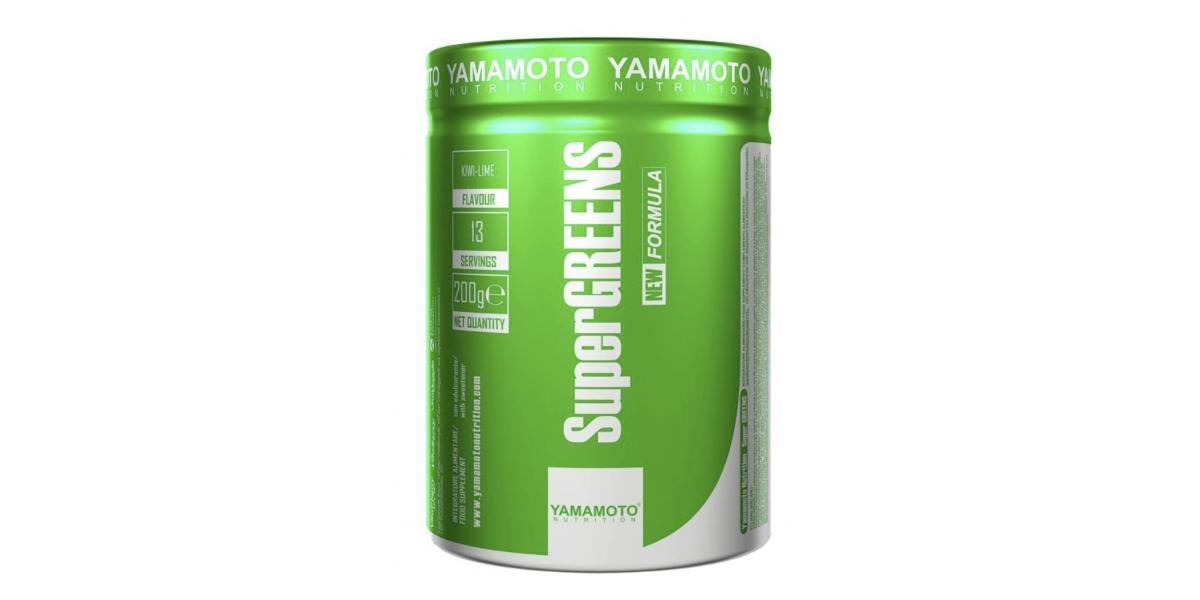 Yamamoto Nutrition Super Greens, Mint Lime - 200g