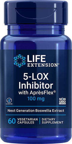 Life Extension 5-LOX Inhibitor with ApresFlex, 100mg - 60 vcaps