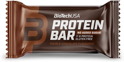 BioTechUSA Protein Bar, Double Chocolate - 20 x 35g