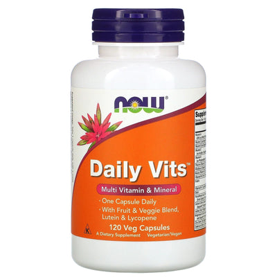 NOW Foods Daily Vits - 120 vcaps