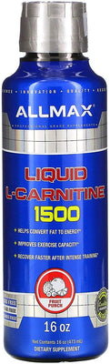 AllMax Nutrition Liquid L-Carnitine 1500, Fruit Punch - 473 ml.
