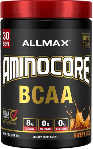 AllMax Nutrition Aminocore BCAA, Sweet Tea - 315g