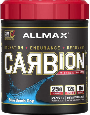 AllMax Nutrition Carbion+, Blue Bomb Pop - 870g