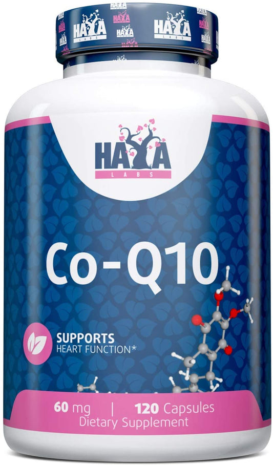 Haya Labs Co-Q10, 60mg - 120 caps