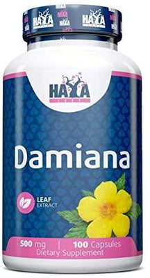 Haya Labs Damiana Leaf Extract, 500mg - 100 caps