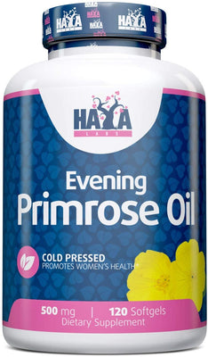 Haya Labs Evening Primrose Oil, 500mg - 120 softgels