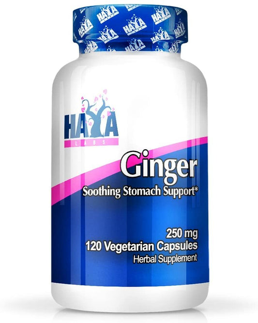 Haya Labs Ginger, 250mg - 120 caps