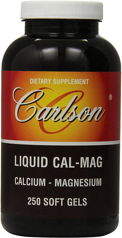 Carlson Labs Cal-Mag Gels - 250 softgels