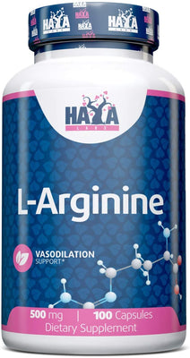 Haya Labs L-Arginine, 500mg - 100 caps