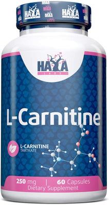 Haya Labs L-Carnitine, 250mg - 60 caps