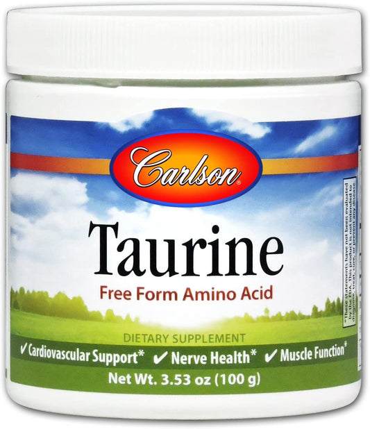 Carlson Labs Taurine Powder - 100g