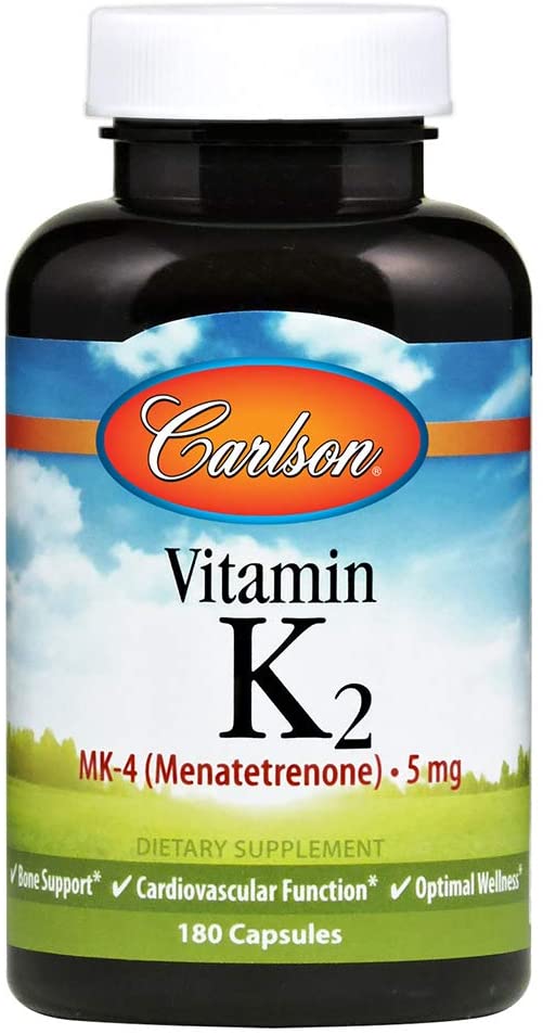 Carlson Labs Vitamin K2 MK-4, 5mg - 180 caps