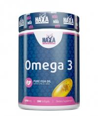 Haya Labs Omega 3, 1000mg - 200 softgels
