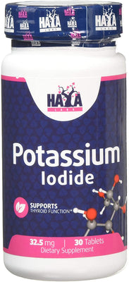 Haya Labs Potassium Iodide, 32.5mg - 30 tablets