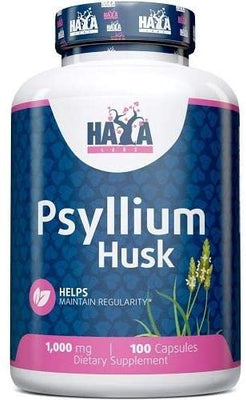 Haya Labs Psyllium Husks, 500mg - 100 caps
