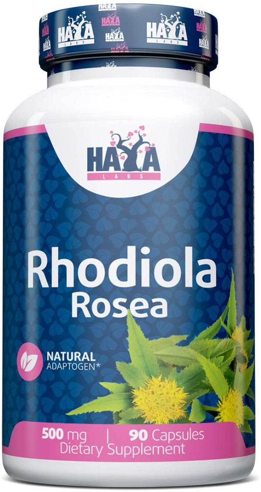 Haya Labs Rhodiola Rosea Extract, 500mg - 90 caps