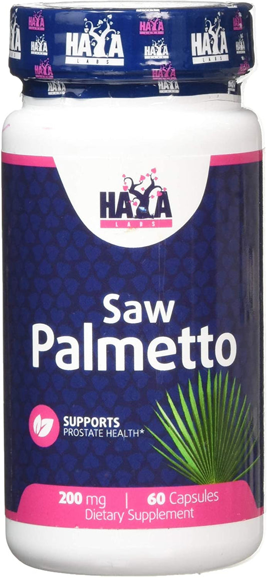Haya Labs Saw Palmetto, 200mg - 60 caps