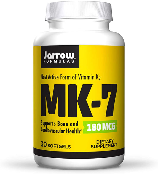 Jarrow Formulas Vitamin K2 MK-7, 180mcg - 30 softgels