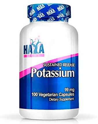 Haya Labs Time Release Potassium, 99mg - 100 caps