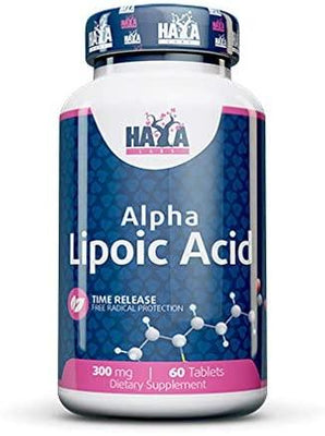 Haya Labs Time Release Alpha Lipoic Acid, 300mg - 60 tablets