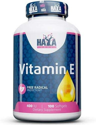 Haya Labs Vitamin E, 400 IU - 100 softgels