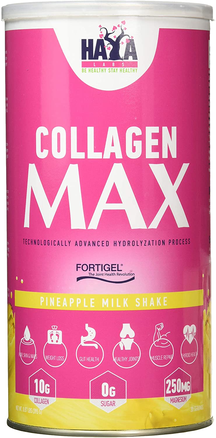Haya Labs Collagen Max, Pineapple - 395g