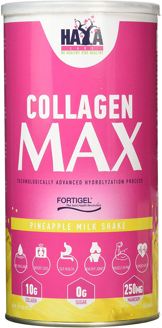 Haya Labs Collagen Max, Pineapple - 395g