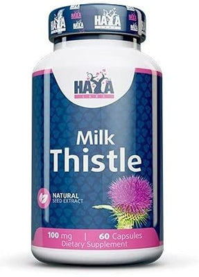 Haya Labs Milk Thistle, 100mg - 60 caps