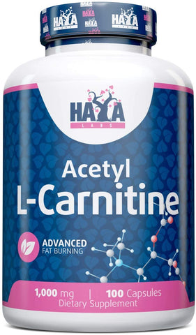 Haya Labs Acetyl L-Carnitine, 1000mg - 100 caps