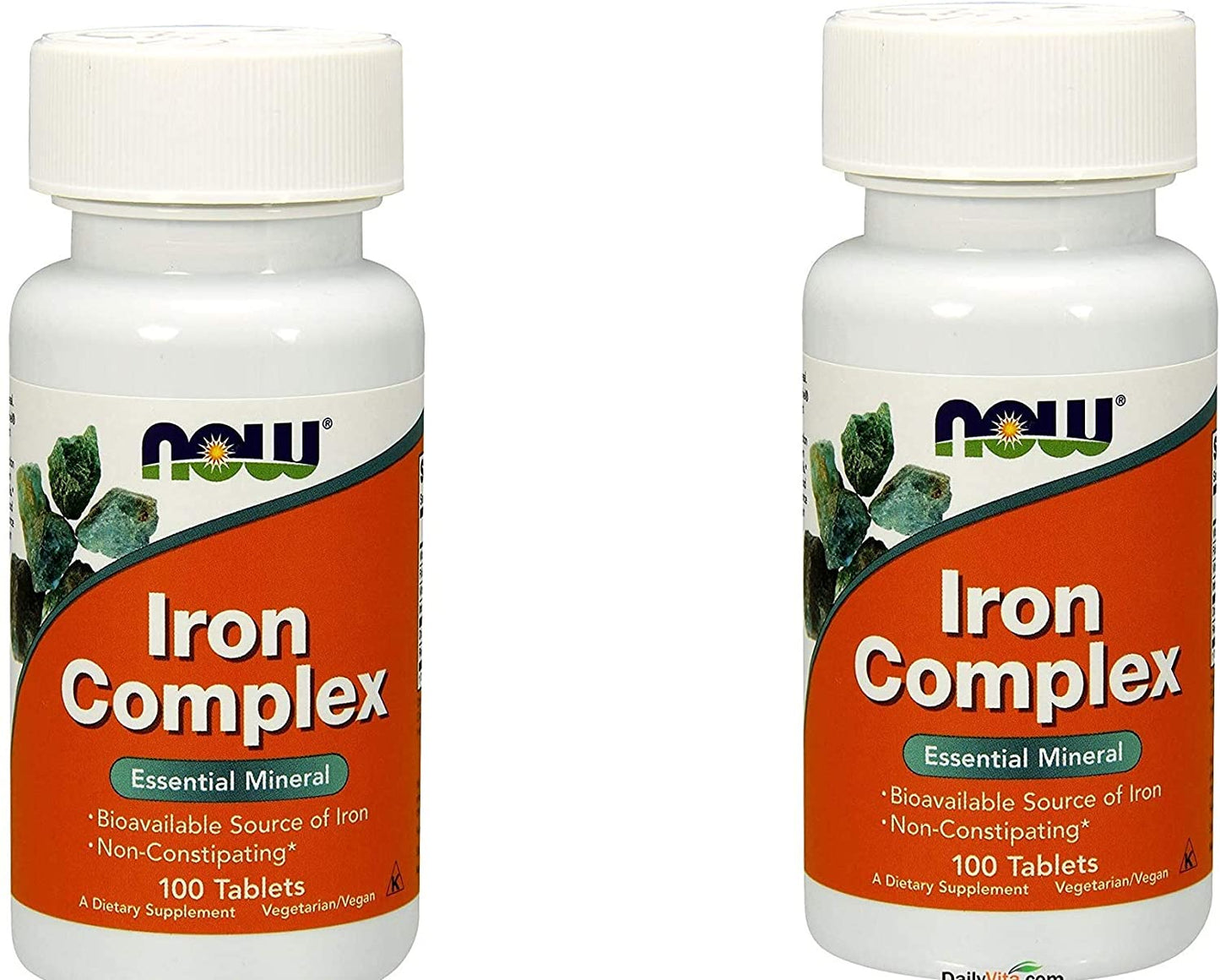 NOW Foods Iron Complex - 100 tablets