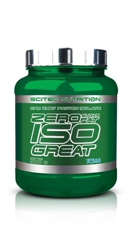 SciTec Zero Isogreat, Vanilla - 900g