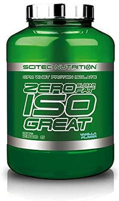 SciTec Zero Isogreat, Vanilla - 2300g