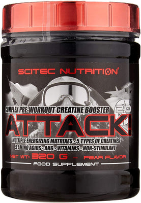 SciTec Attack! 2.0, Pear - 320g