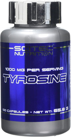 SciTec Tyrosine, 500mg - 100 caps