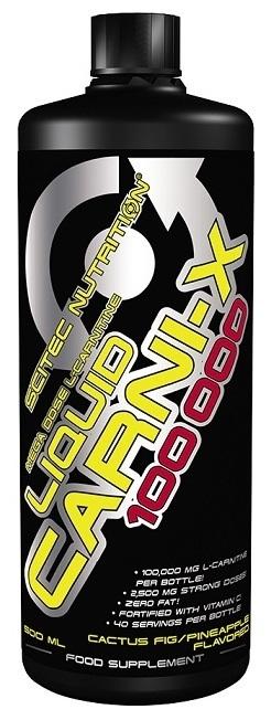 SciTec Liquid Carni-X 100000, Cactus Figs Pineapple - 500 ml.