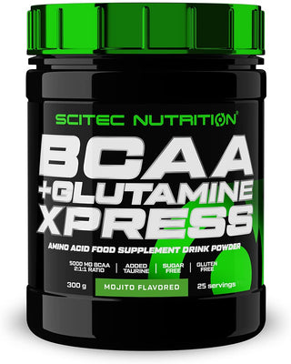 SciTec BCAA + Glutamine XPress, Mojito - 300g