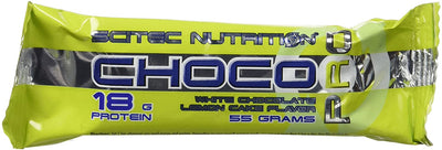 SciTec Choco Pro Bar, Lemon Cake - 20 x 55g