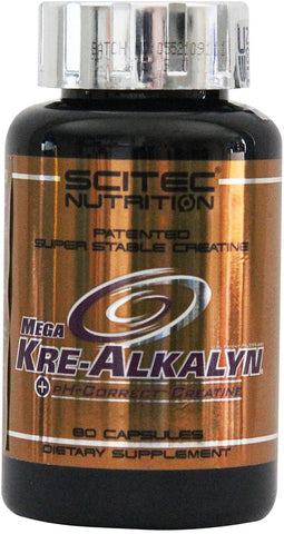 SciTec Mega Kre-Alkalyn - 80 caps