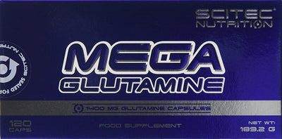 SciTec Mega Glutamine - 120 caps